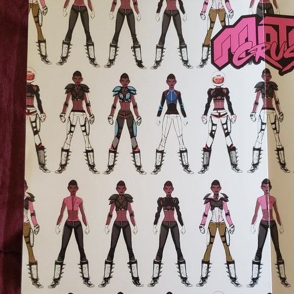 Motor Crush volume 1 B&N exclusive + bonus poster! TPB Image comic LGBTQ+ - Picture 7 of 7